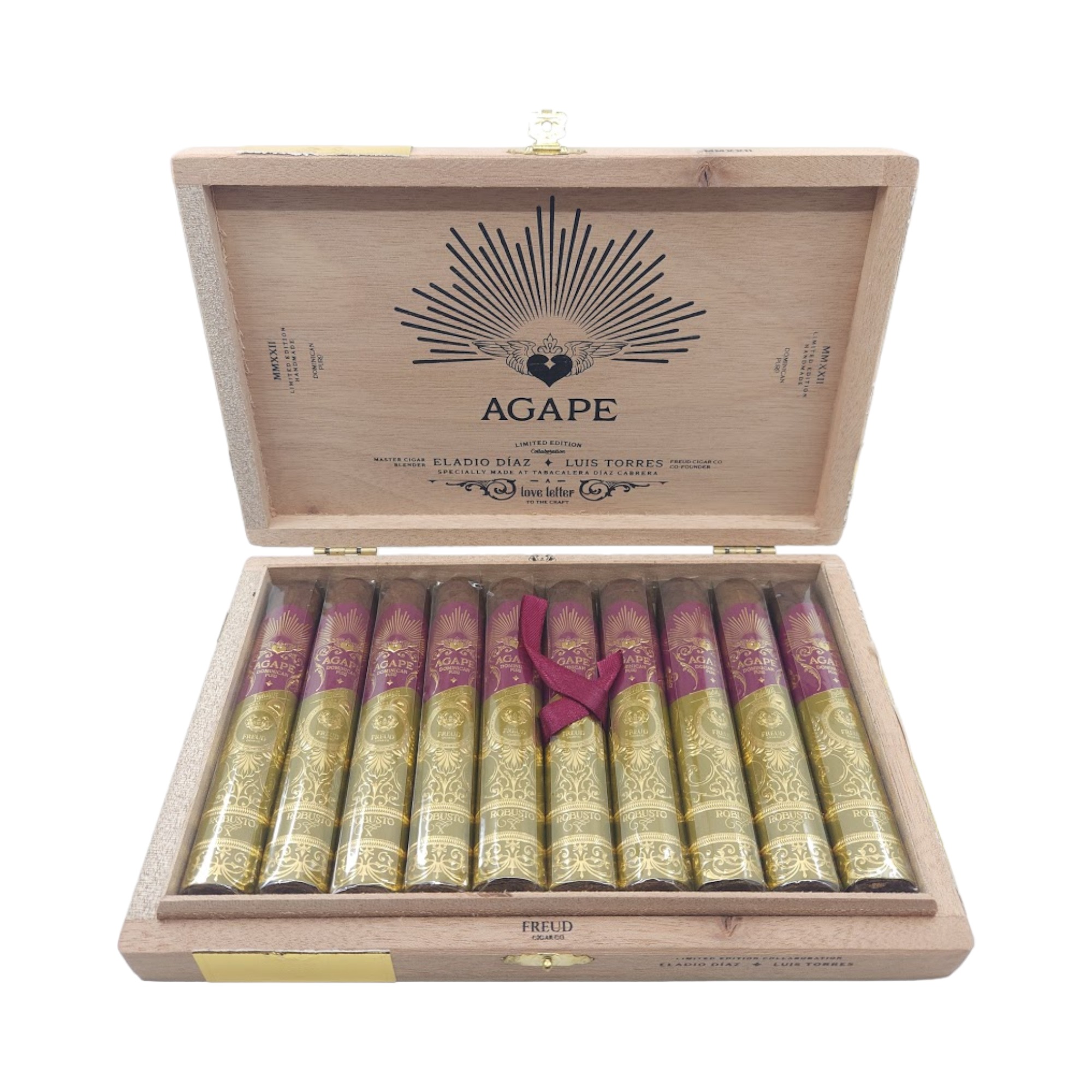 Agape Limited Edition Robusto Box 10