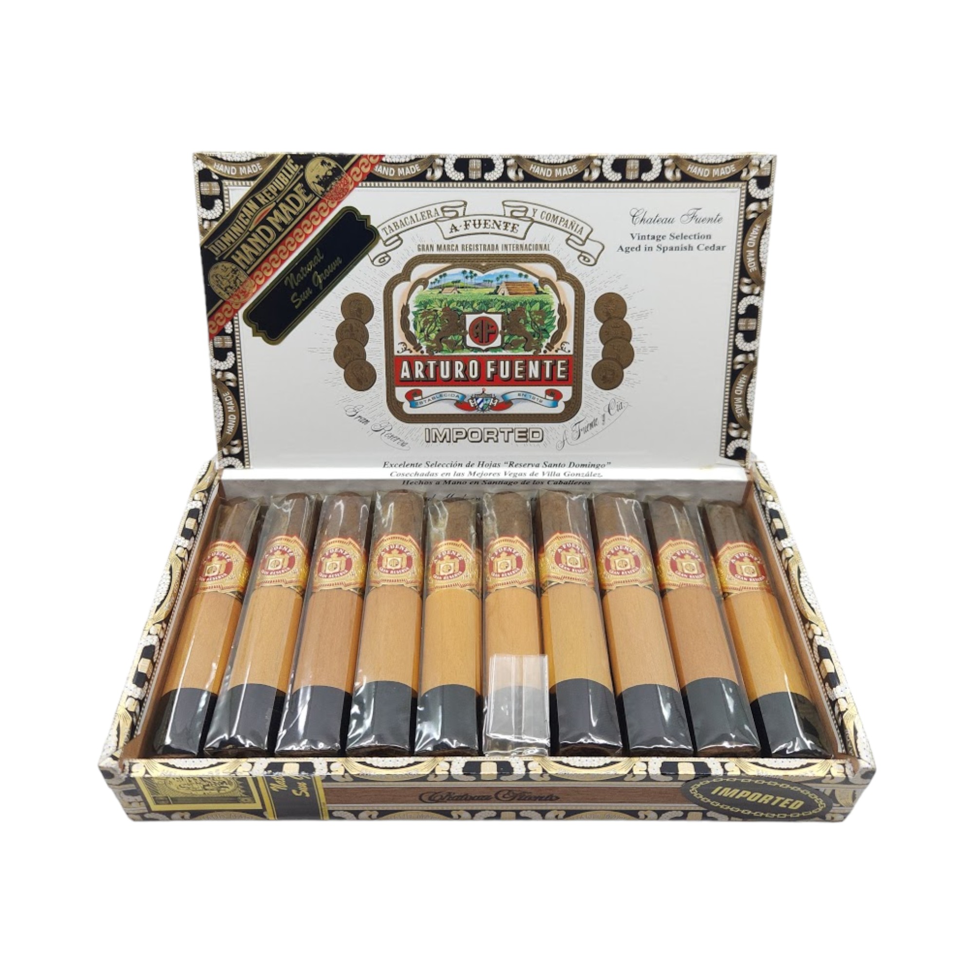 Chateau Fuente Sun Grown Natural Box 10